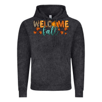 Vintage Black Welcome Fall Vintage Hoodie - RanaPortraitStore