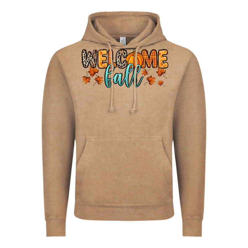 Welcome Fall Vintage Hoodie by RanaPortraitStore | Teevron