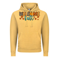 Vintage Mustard Welcome Fall Vintage Hoodie - RanaPortraitStore