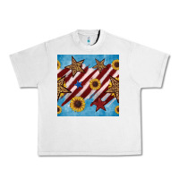 Lunar Rock western star with sunflower seamless pattern Urban Heavy Tee - BundleAndBundleShop