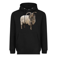 Black navajo churro sheep Heavyweight Hoodie - LillyAllenDesigns