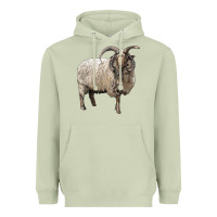 Matcha navajo churro sheep Heavyweight Hoodie - LillyAllenDesigns