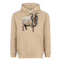 Mushroom navajo churro sheep Heavyweight Hoodie - LillyAllenDesigns