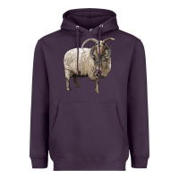 Plum navajo churro sheep Heavyweight Hoodie - LillyAllenDesigns