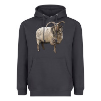 Smoke navajo churro sheep Heavyweight Hoodie - LillyAllenDesigns