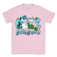 Bubblegum Pink cozy season winter christmas Classic Tee - NancyCooperArtShop