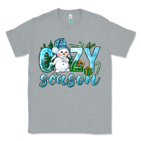 Heather Grey cozy season winter christmas Classic Tee - NancyCooperArtShop