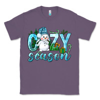 Lavender cozy season winter christmas Classic Tee - NancyCooperArtShop