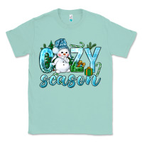 Seafoam cozy season winter christmas Classic Tee - NancyCooperArtShop