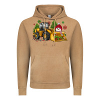 Vintage Camel christmas bulldozer snowman Vintage Hoodie - JahusDesignShop