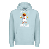 Blue Mist I'm Just Here For The Boos Premium Hoodie - Bettercallsaul