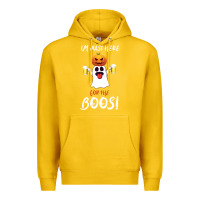 Lemon I'm Just Here For The Boos Premium Hoodie - Bettercallsaul
