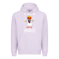 Lilac I'm Just Here For The Boos Premium Hoodie - Bettercallsaul