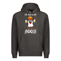 Smoke I'm Just Here For The Boos Premium Hoodie - Bettercallsaul
