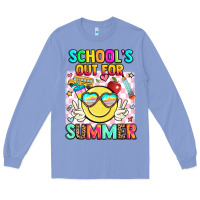 Colony Blue school's out for summer Long Sleeve Tee - JahusDesignShop
