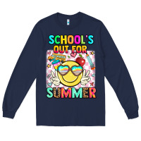 Navy school's out for summer Long Sleeve Tee - JahusDesignShop