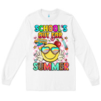 White school's out for summer Long Sleeve Tee - JahusDesignShop