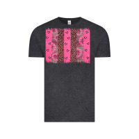 Vintage Black ribbon brush stoke Vintage Tee - JahusDesignShop