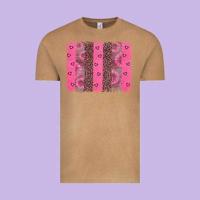 Ribbon Brush Stoke Vintage Tee Designed By Jahusdesignshop