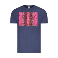Vintage Denim ribbon brush stoke Vintage Tee - JahusDesignShop
