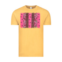 Vintage Mustard ribbon brush stoke Vintage Tee - JahusDesignShop