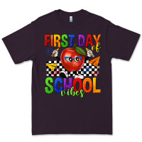 Plum first day of school vibes Premium Tee - texasbilliewilder