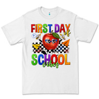 White first day of school vibes Premium Tee - texasbilliewilder