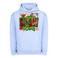 Pigment Grape Ice lpn licensed practical claus Urban Hoodie - CowGirlArtShop