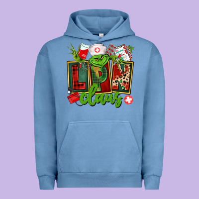 Lpn Licensed Practical Claus Urban Hoodie Designed By Cowgirlartshop