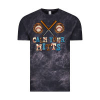 Cloud Black calm your mitts Vintage Tee - AdoDesignShop