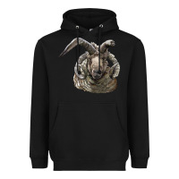 Black navajo churro sheep head Heavyweight Hoodie - LillyAllenDesigns