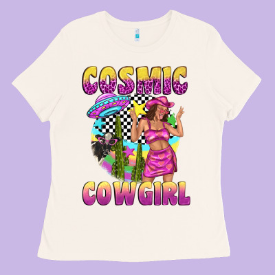 Ladies Tee cosmic cowgirl