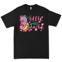 Black little miss 3rd grade Premium Tee - Zillion Design Studio