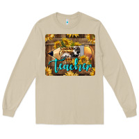 Mushroom Western Teacher Pencil With Sunflowers Long Sleeve Tee - LillyAllenDesigns