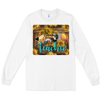 White Western Teacher Pencil With Sunflowers Long Sleeve Tee - LillyAllenDesigns