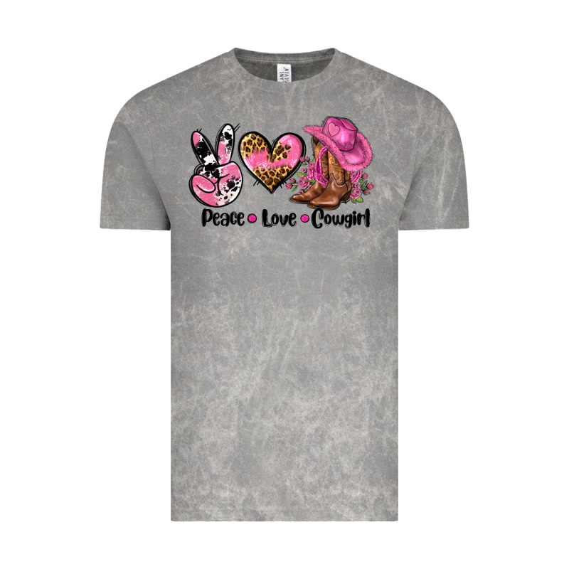 Peace Love  Cowgirl Vintage Tee by AdoDesignShop | Teevron