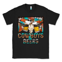 Black cowboys and beers Classic Tee - NancyCooperArtShop