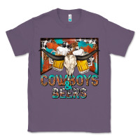 Lavender cowboys and beers Classic Tee - NancyCooperArtShop