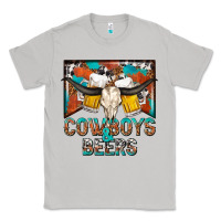 Moon Dust cowboys and beers Classic Tee - NancyCooperArtShop