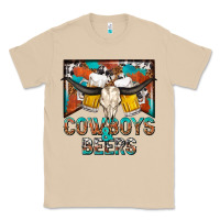 Mushroom cowboys and beers Classic Tee - NancyCooperArtShop