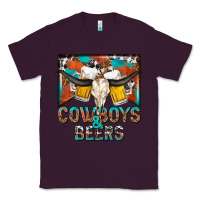 Plum cowboys and beers Classic Tee - NancyCooperArtShop