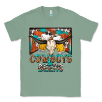 Sage cowboys and beers Classic Tee - NancyCooperArtShop