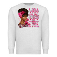 Oatmeal Heather They whispered to her you can't withstand the Premium Sweatshirt - Artiststas