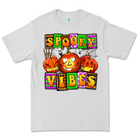 Dove Grey spooky vibes Premium Tee - AdoDesignShop