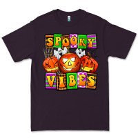 Plum spooky vibes Premium Tee - AdoDesignShop