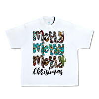 White merry christmas Urban Heavy Tee - JahusDesignShop