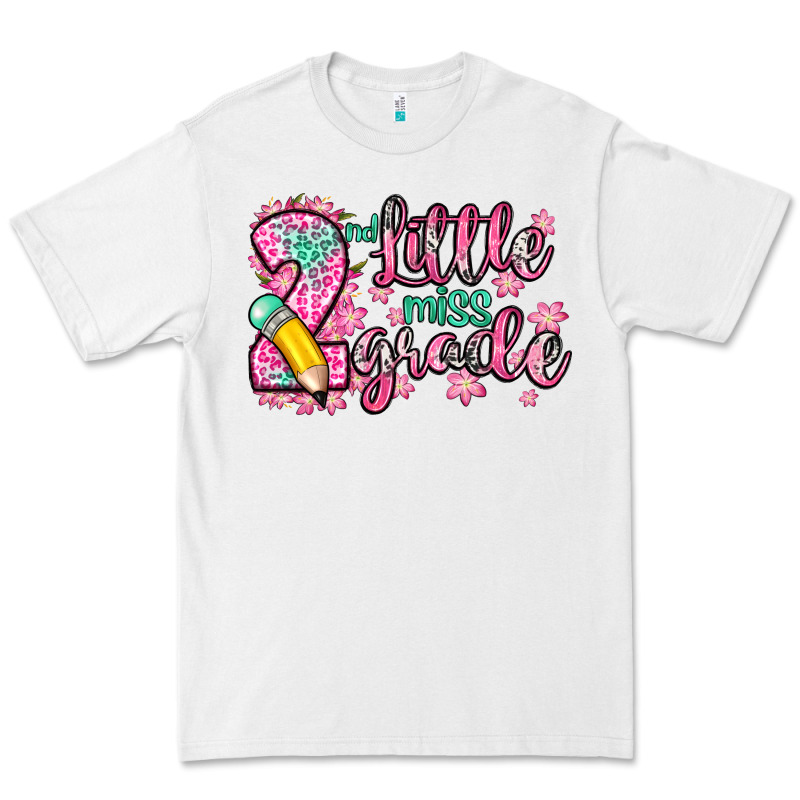 Little Miss 2nd Grade Premium Tee by Zillion Design Studio | Teevron