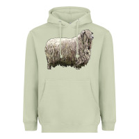 Matcha lincoln sheep Heavyweight Hoodie - LillyAllenDesigns