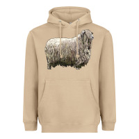Mushroom lincoln sheep Heavyweight Hoodie - LillyAllenDesigns
