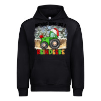 Black nothing runs like a reindeere Urban Hoodie - CowGirlArtShop